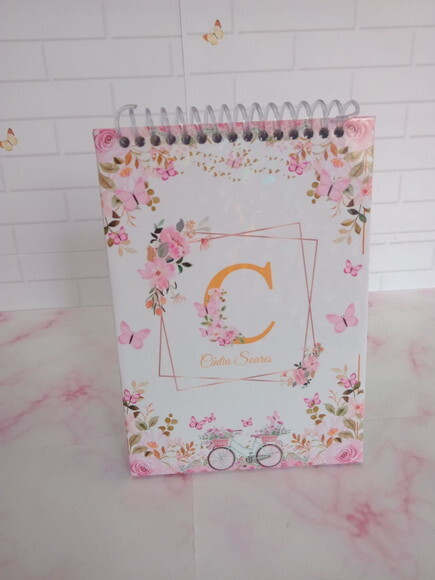 Kit Agenda 2025 Floral Rosa