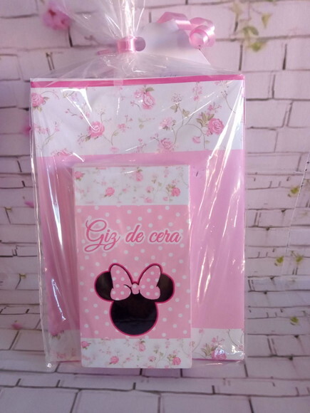 Kit Diversão Jardim da Minnie Rosa