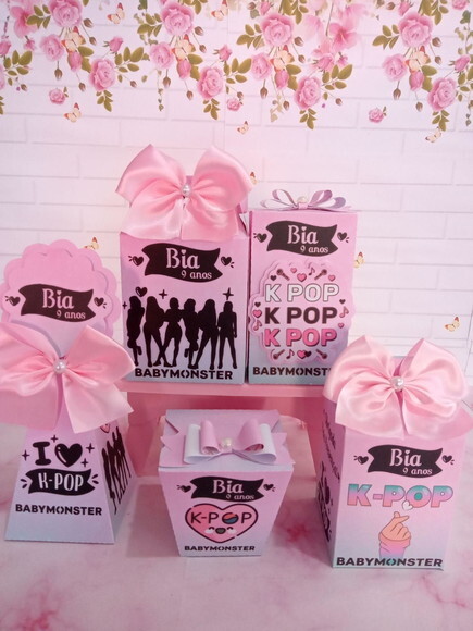 Kit Festa 20 Caixas K-pop
