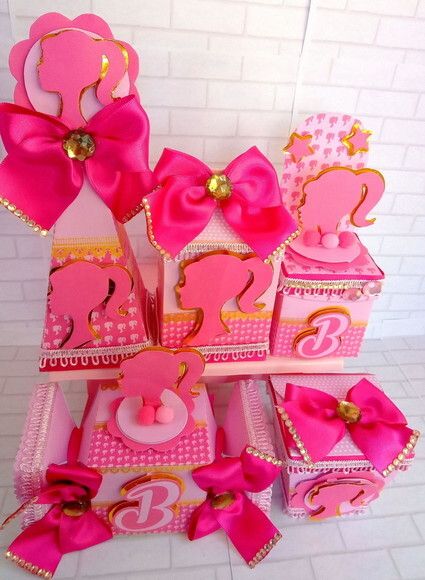 Kit Festa Barbie 25 Caixinhas