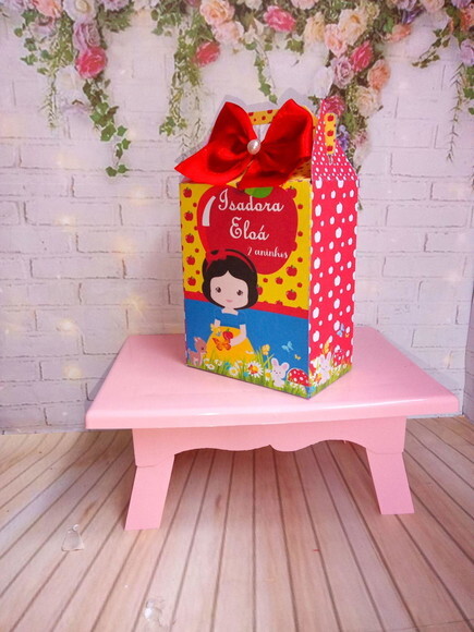 Kit Festa Branca de Neve Cute 20 Caixas