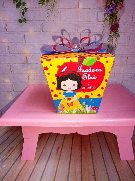 Kit Festa Branca de Neve Cute 20 Caixas