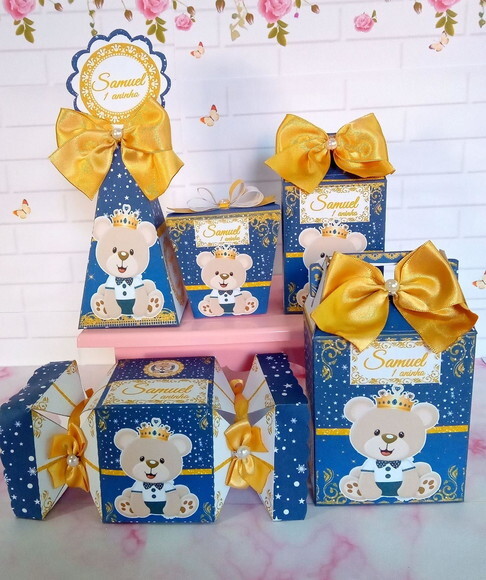 Kit Festa Ursinho Príncipe 20 Caixas-kit2