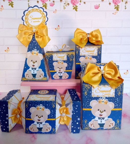 Kit Festa Ursinho Príncipe 20 Caixas-kit2