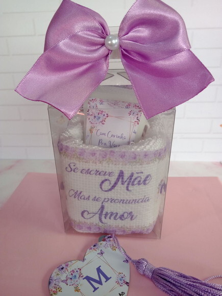 Kit Toalhinha e Hidratante Dia das Mães