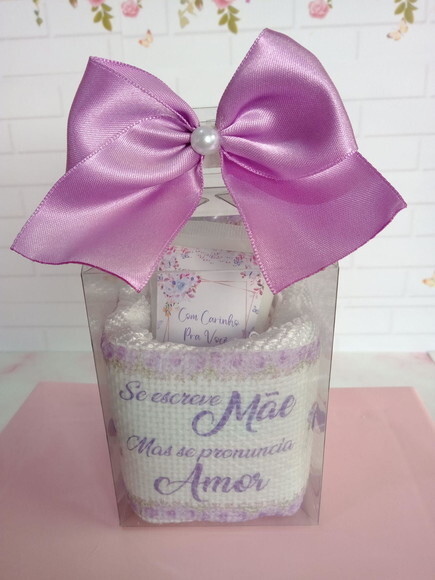 Kit Toalhinha e Hidratante Dia das Mães
