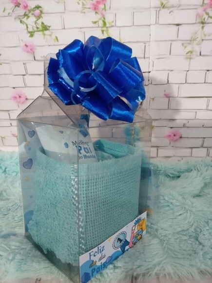 Kit Toalhinha e Hidratante Personalizados Dia dos Pais