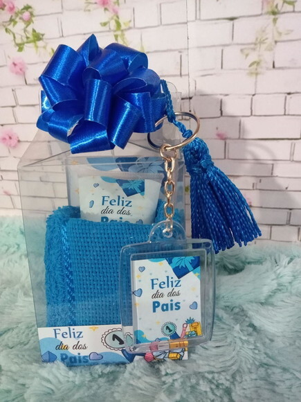 Kit Toalhinha e Hidratante Personalizados Dia dos Pais