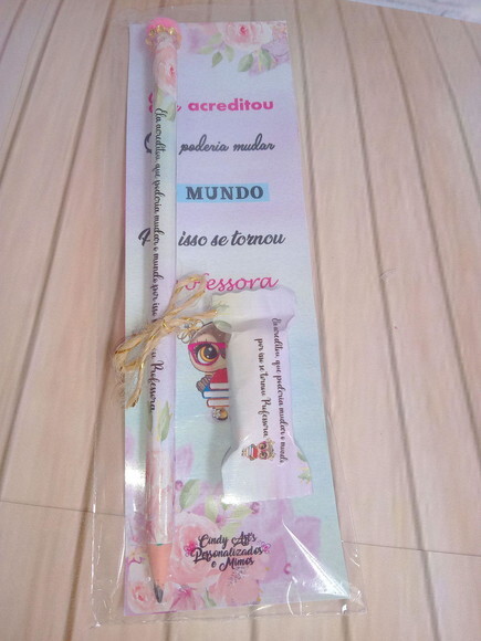 Lapis e Bala na Card Dia dos Professores