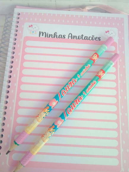 Lápis Personalizado Pequena Sereia Cute