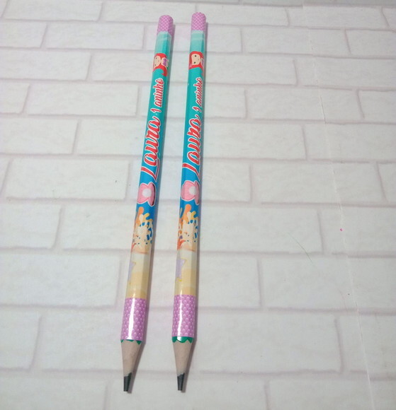 Lápis Personalizado Pequena Sereia Cute