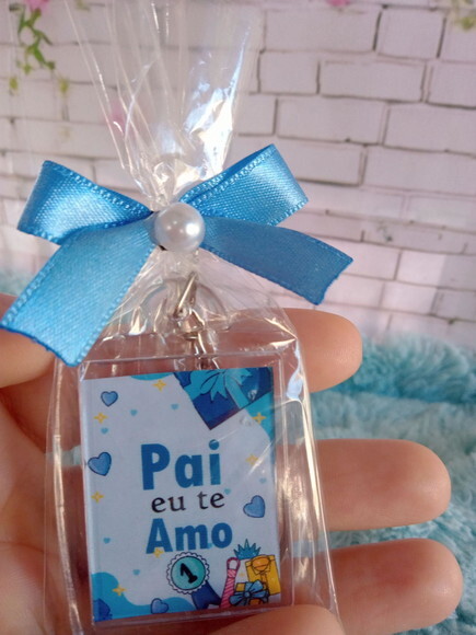 Lembrancinha Chaveiro Acrilico Dia dos Pais
