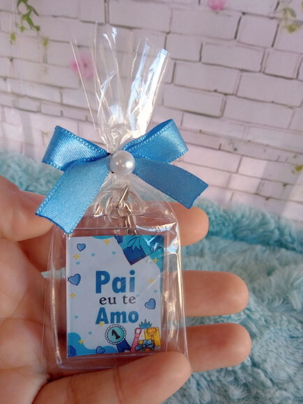 Lembrancinha Chaveiro Acrilico Dia dos Pais