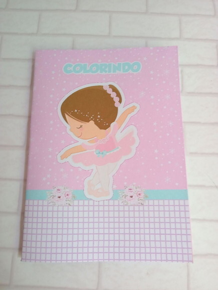 Livro de Colorir Bailarina