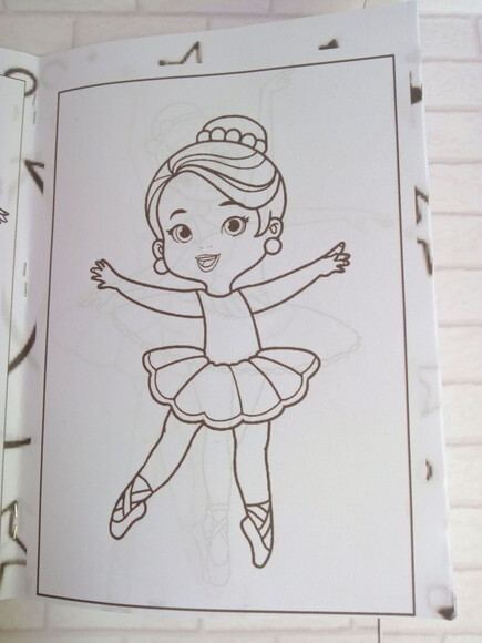 Livro de Colorir Bailarina