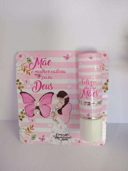 Manteiga de Cacau e Brinco na Card Dia das Mães