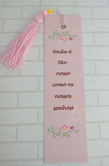 Marca Página com Pompom Tassel