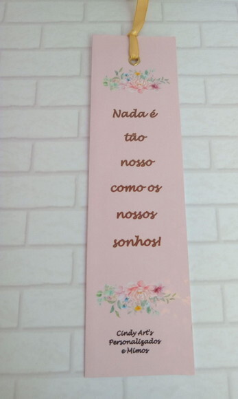 Marca Página Personalizado