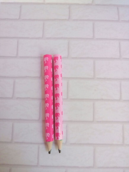 Mini Lápis Personalizado Barbie