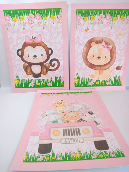 Painel Safari Menina