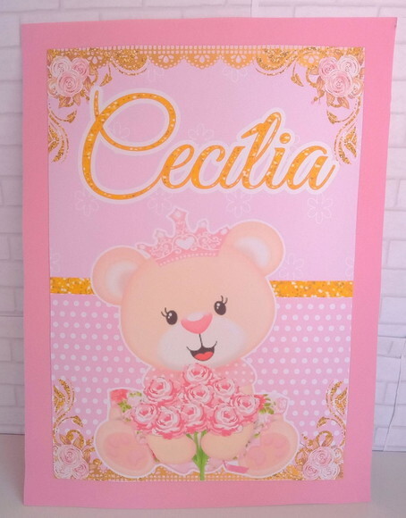 Painel Ursinha Princesa
