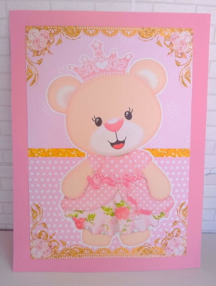 Painel Ursinha Princesa 2