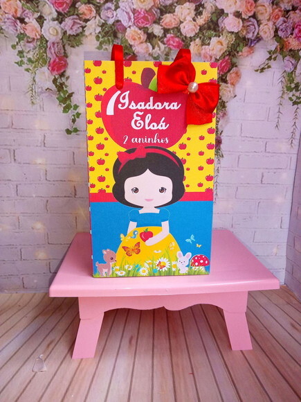 Sacolinha Branca de Neve Cute P