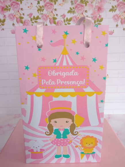 Sacolinha Circo Menina P