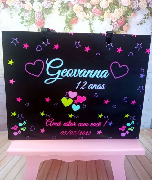 Sacolinha Festa Neon 2.0 -m