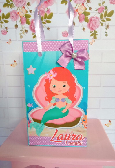 Sacolinha Pequena Sereia Cute-p