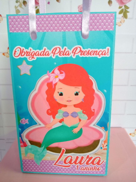 Sacolinha Pequena Sereia Cute-p