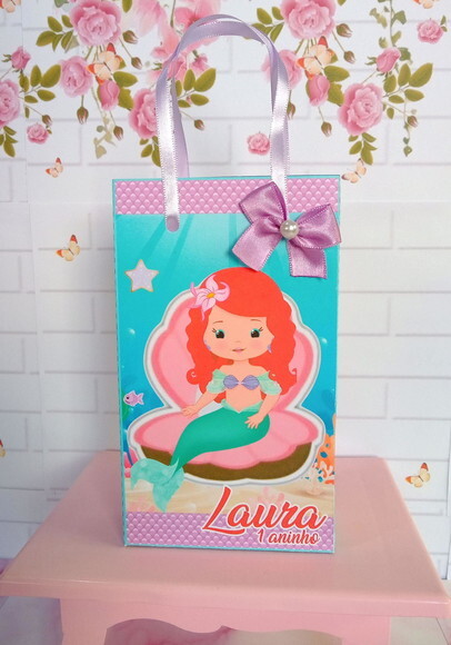 Sacolinha Pequena Sereia Cute-p
