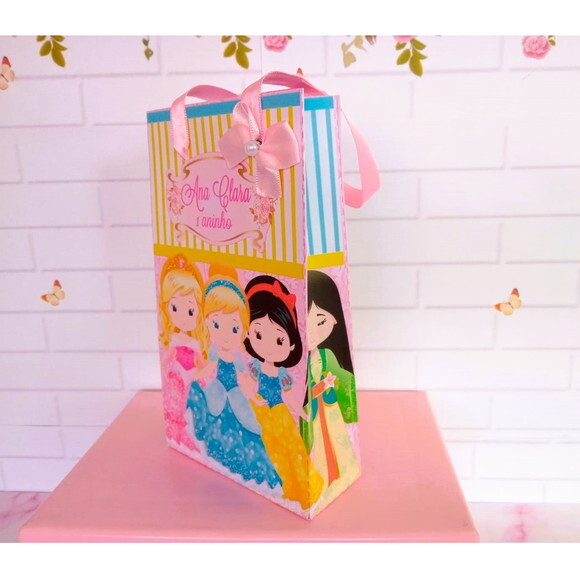 Sacolinha Princesas Cute -p