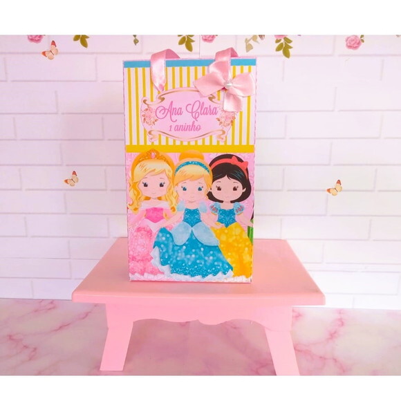 Sacolinha Princesas Cute -p