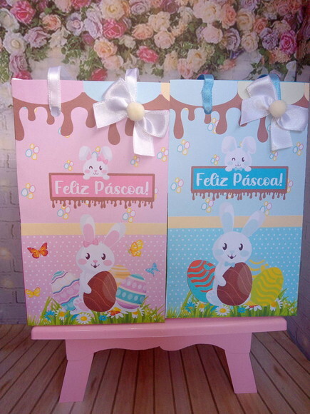 Sacolinha Personalizada de Páscoa P