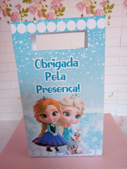 Sacolinha sem Alça Frozen Baby