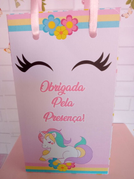 Sacolinha Unicórnio-p
