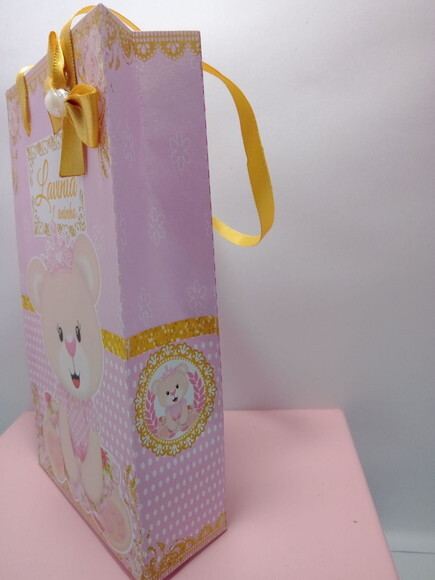 Sacolinha Ursinha Princesa P