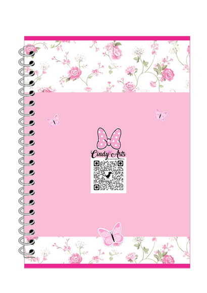 Caderninho/bloquinho Jardim da Minnie -10x14 40 F. Brancas
