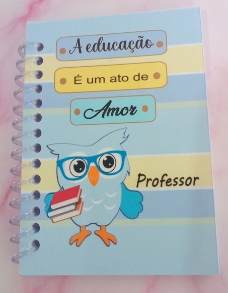 Caderninho/bloquinho Professor Candy -10x14 40 F. Brancas