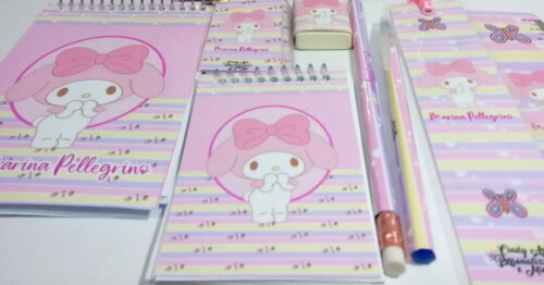 Agenda Escolar A5 Permanente 50 Folhas -my Melody