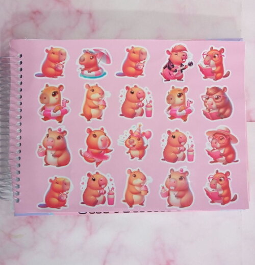 Caderno de Colorir Capivara-30 Folhas