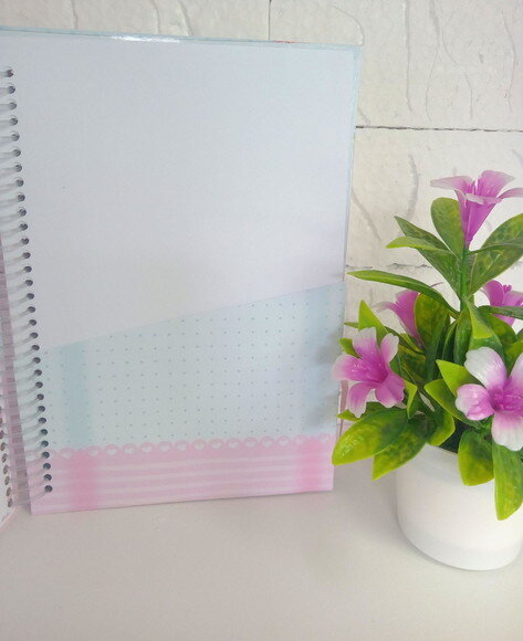 Caderno Pautado A5 100 Folhas-diário Cute
