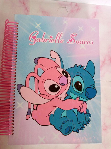 Caderno Universitário Holográfico -100 Folhas