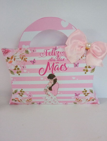 Caixa Almofada Dia das Mães