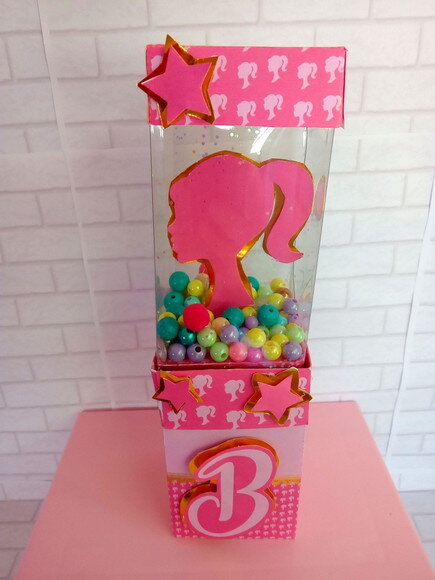 Caixa Dupla Shaker Barbie