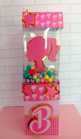 Caixa Dupla Shaker Barbie