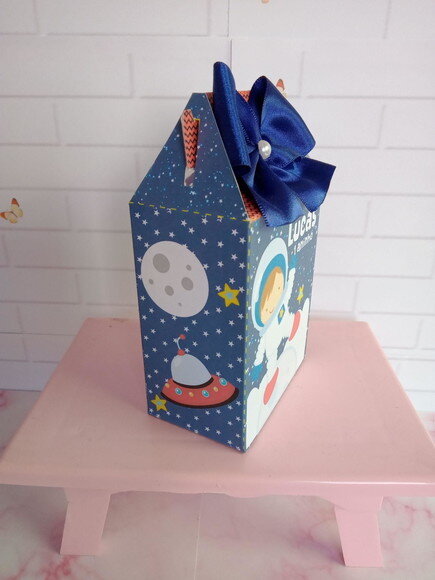 Caixa Lancheirinha Astronauta