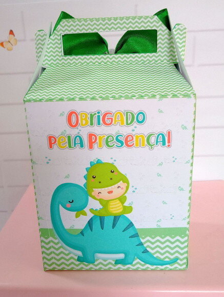 Caixa Lancheirinha Dino Baby