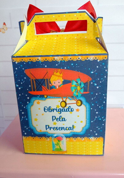 Caixa Lancheirinha Pequeno Príncipe